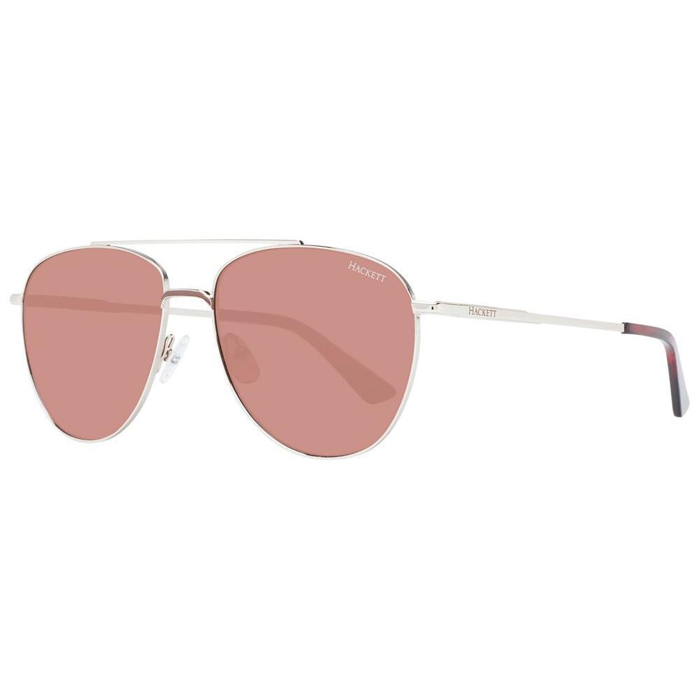 Hackett Gold Stainless Steel Sunglasses