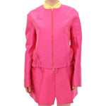 CO|TE Pink silk blend jacket GSS10180-1