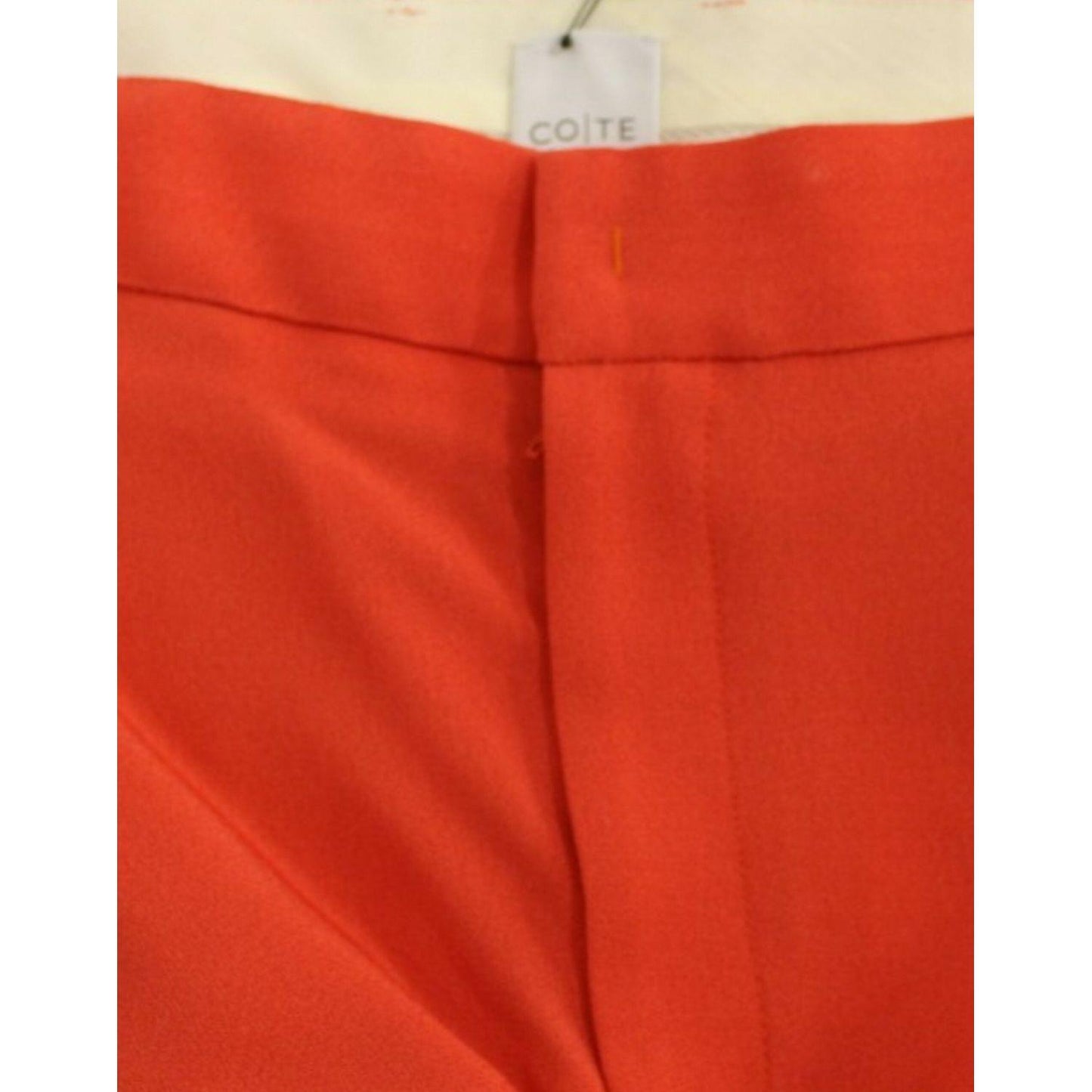 CO|TE Orange boyfriend stretch pants MOM10851-1