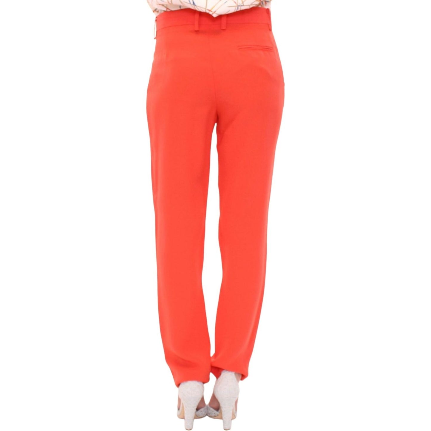 CO|TE Orange boyfriend stretch pants MOM10851-1