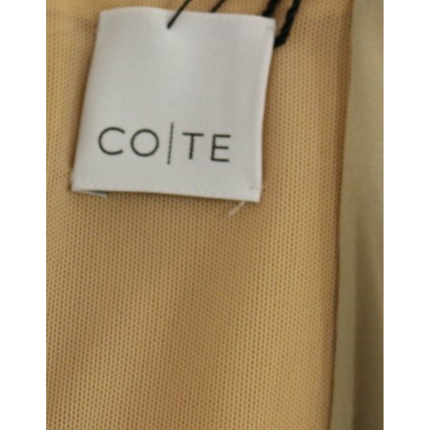 CO|TE White Lindsay shift dress MOM10041-1