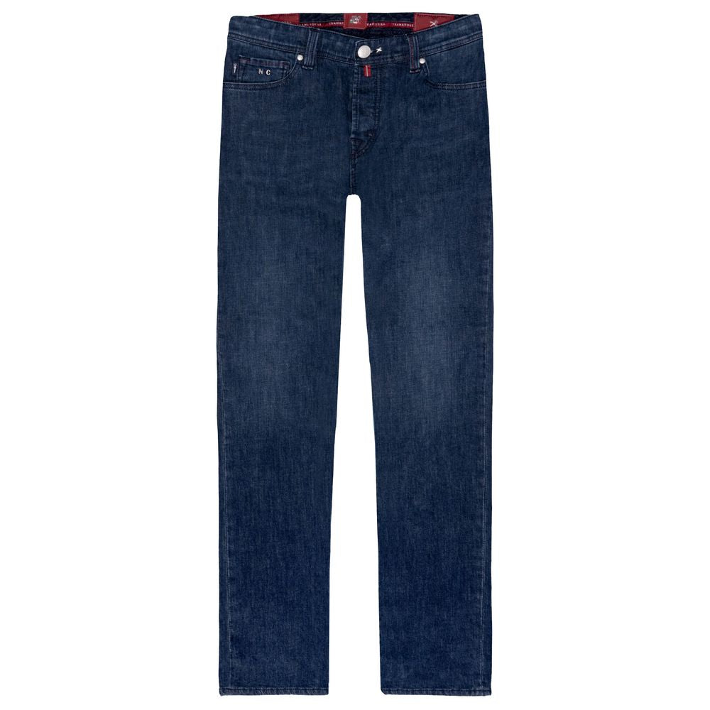 Tramarossa Blue Cotton Men Jeans