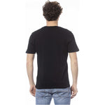 Ungaro Sport Black Cotton Men T-Shirt