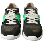 Dolce & Gabbana Multicolor Leather Suede Low Top Sneakers Shoes MV5578-41
