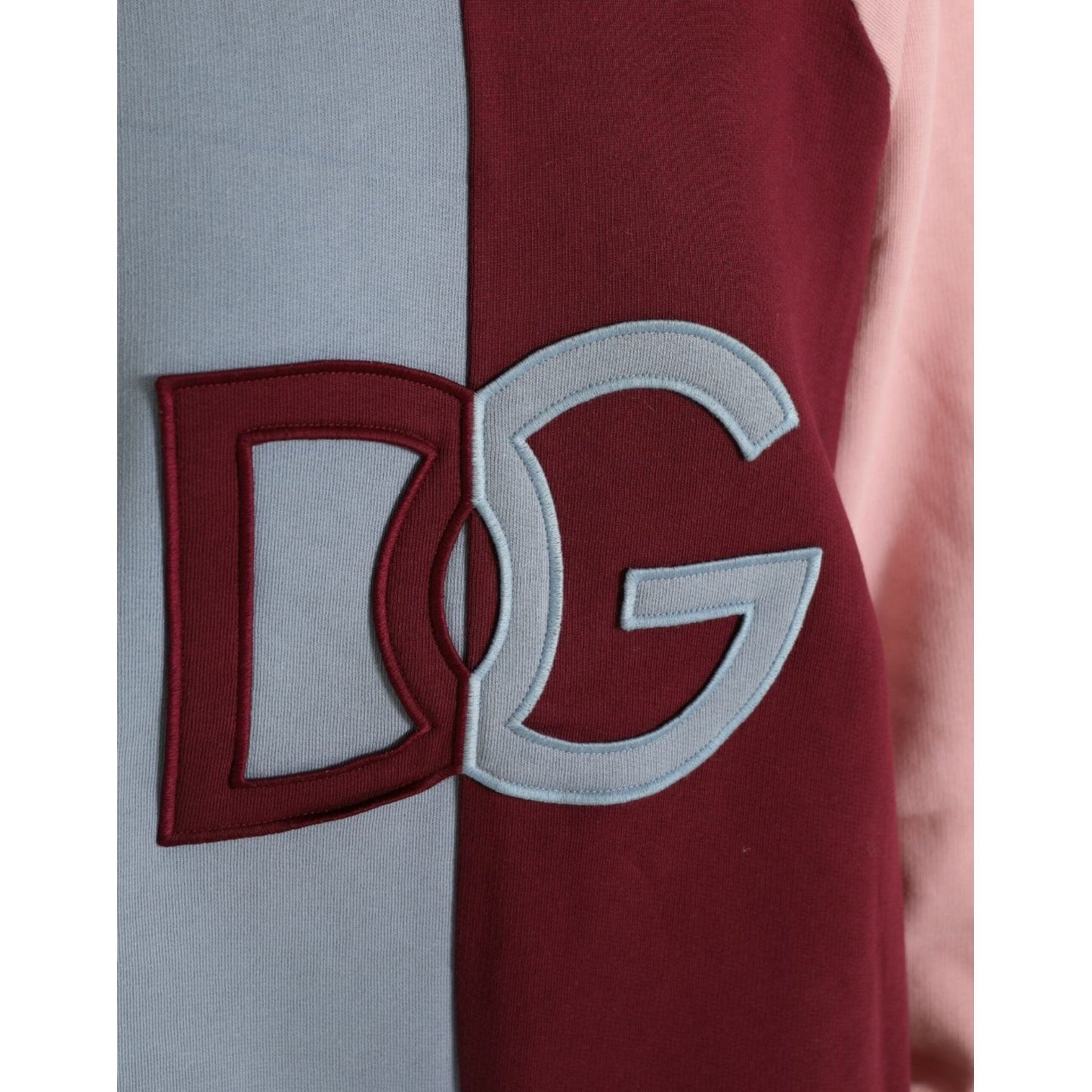 Dolce & Gabbana Multicolor Cotton Crewneck Pullover Sweater TSH84535-46