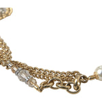 Dolce & Gabbana Blue Braided Gold Brass Chain Waist Belt WMB315-XL