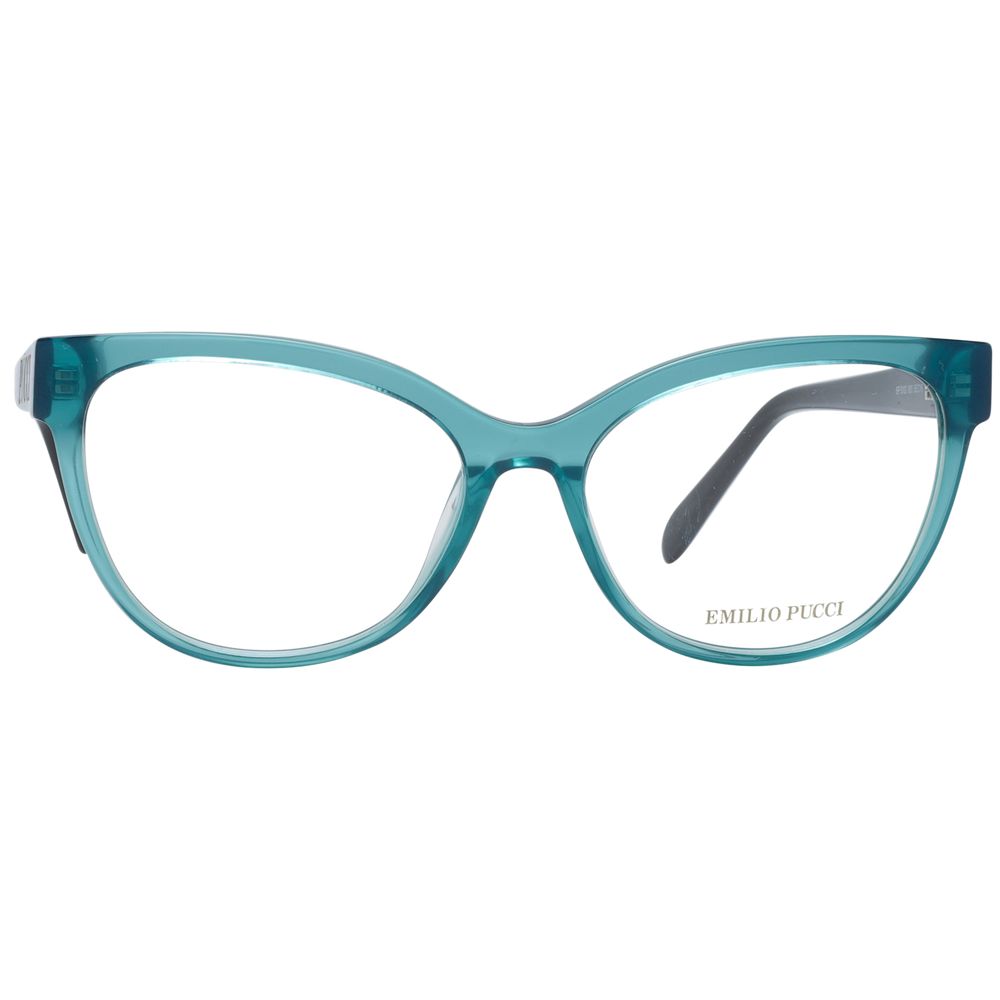 Emilio Pucci Green Plastic Glasses (Frames)