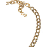 Dolce & Gabbana Gold Chain Rose Cross Strawberry Star Pendant Necklace SMY101443