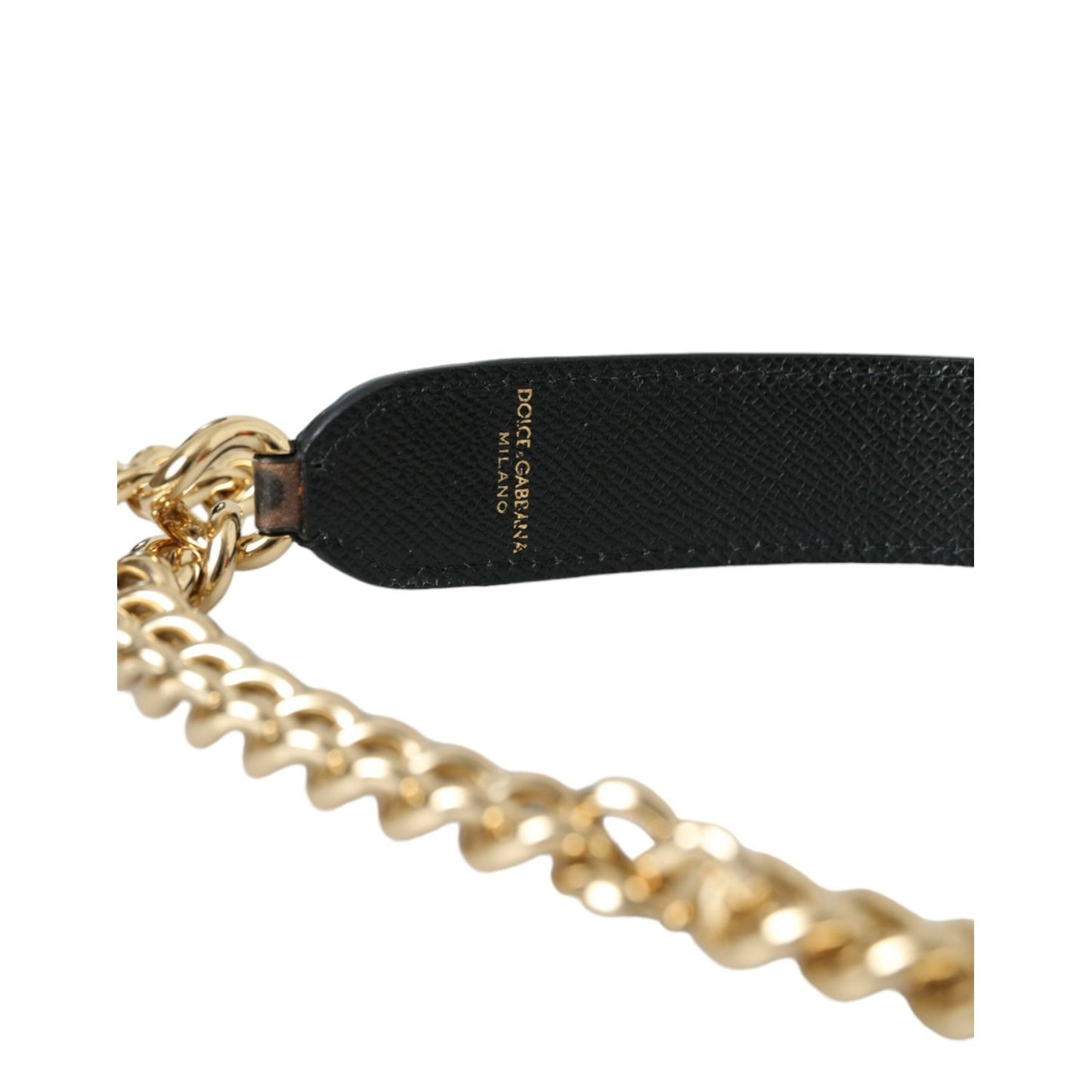 Dolce & Gabbana Brown Leopard Handbag Accessory Shoulder Strap