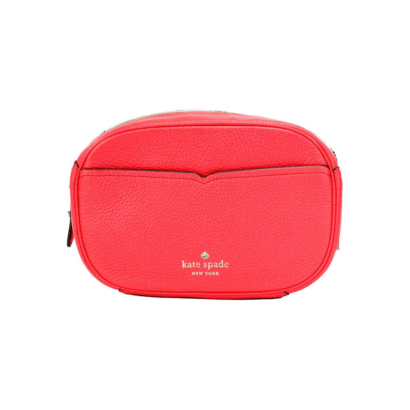 حقيبة كاميرا صغيرة من الجلد من Kate Spade Kortney Stoplight Pebble حقيبة يد كروس بودي