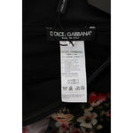 Dolce & Gabbana Multicolor Silk Stretch Floral Shift Long Dress SIG60609-1