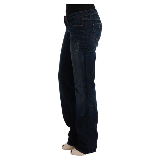 Costume National Blue Cotton Regular Fit Denim Jeans SIG30107-3