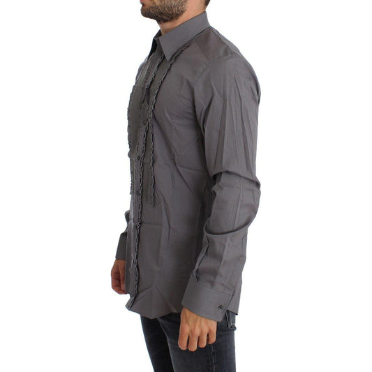 Dolce & Gabbana Purple Torero GOLD Slim Fit Dress Shirt GTT10326-3