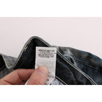 Cavalli Blue Wash Cotton Blend Slim Fit Jeans SIG32424-1