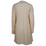 Alpha Studio Beige Alpaca Wool Women Dress AL-12972-IT44|L