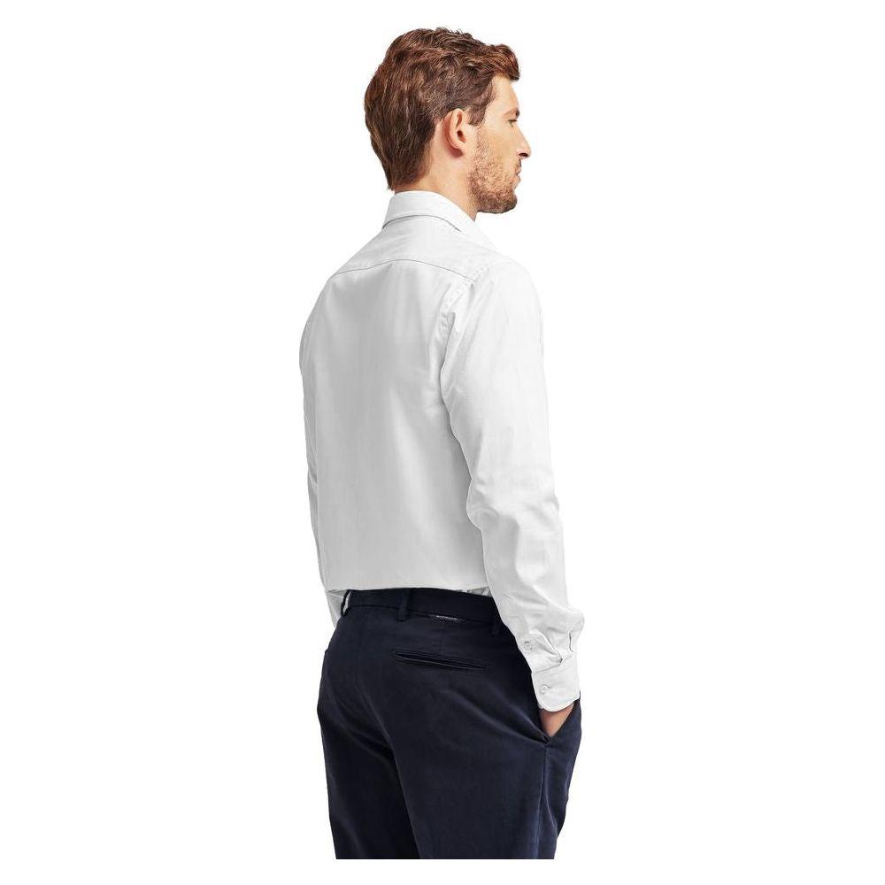 Ballantyne White Cotton Men's Shirt