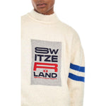 La Martina White Polyamide Sweater LA-13105-L