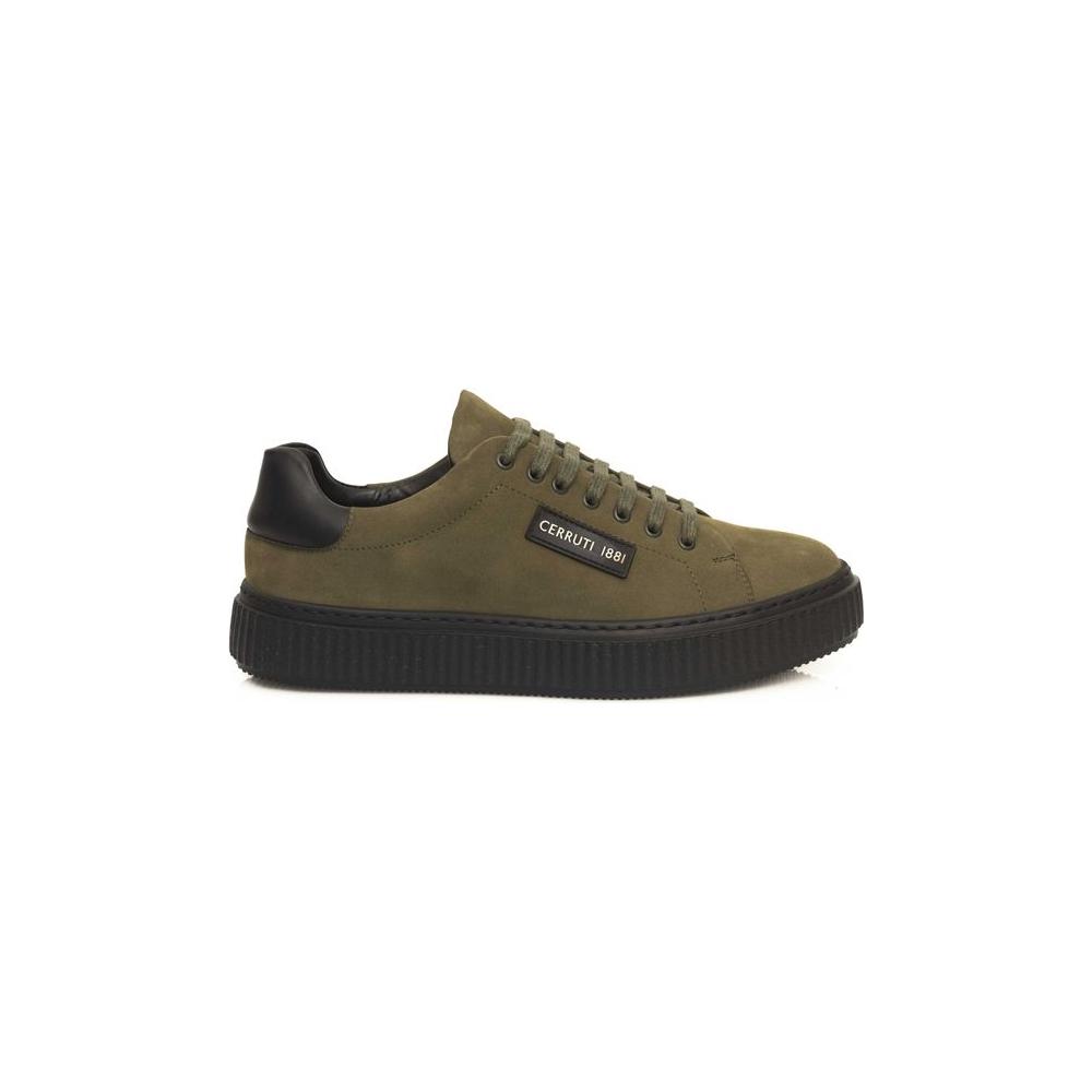 Cerruti 1881 Green Cowhide Sneaker