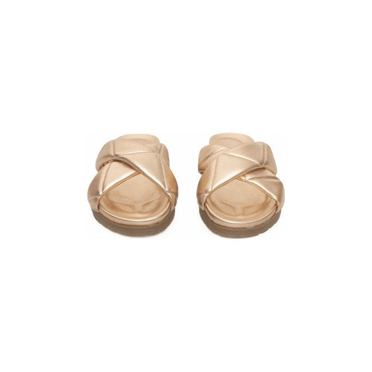 Cerruti 1881 Beige Lambskin Women Sandal CE-24536-EU36/US6