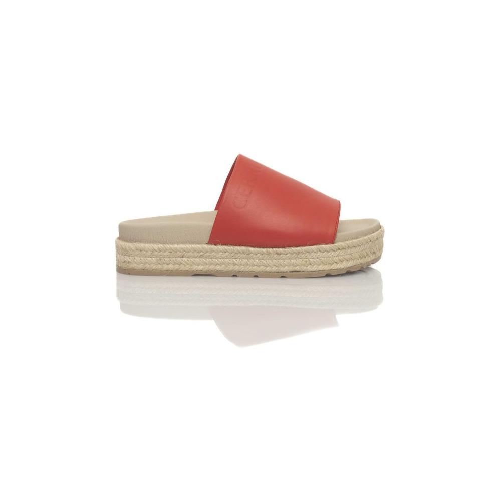 Cerruti 1881 Red Calfskin Sandal