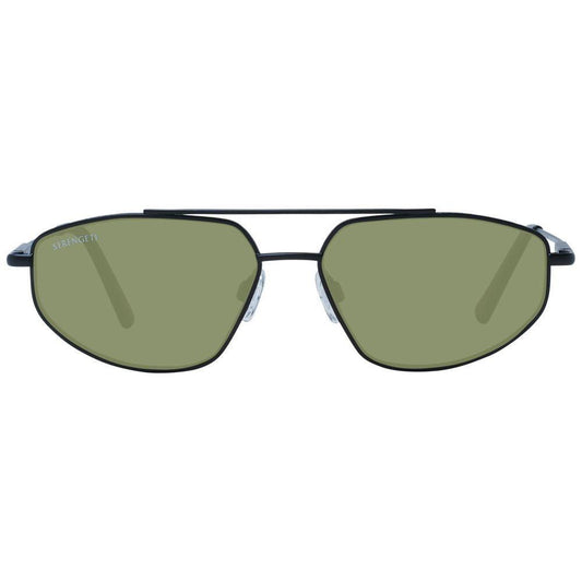 Serengeti Black Men Sunglasses