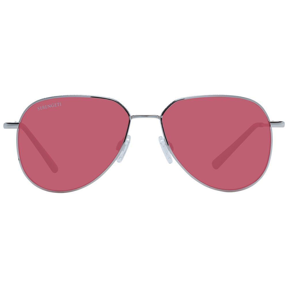 Serengeti Silver Metal Sunglasses