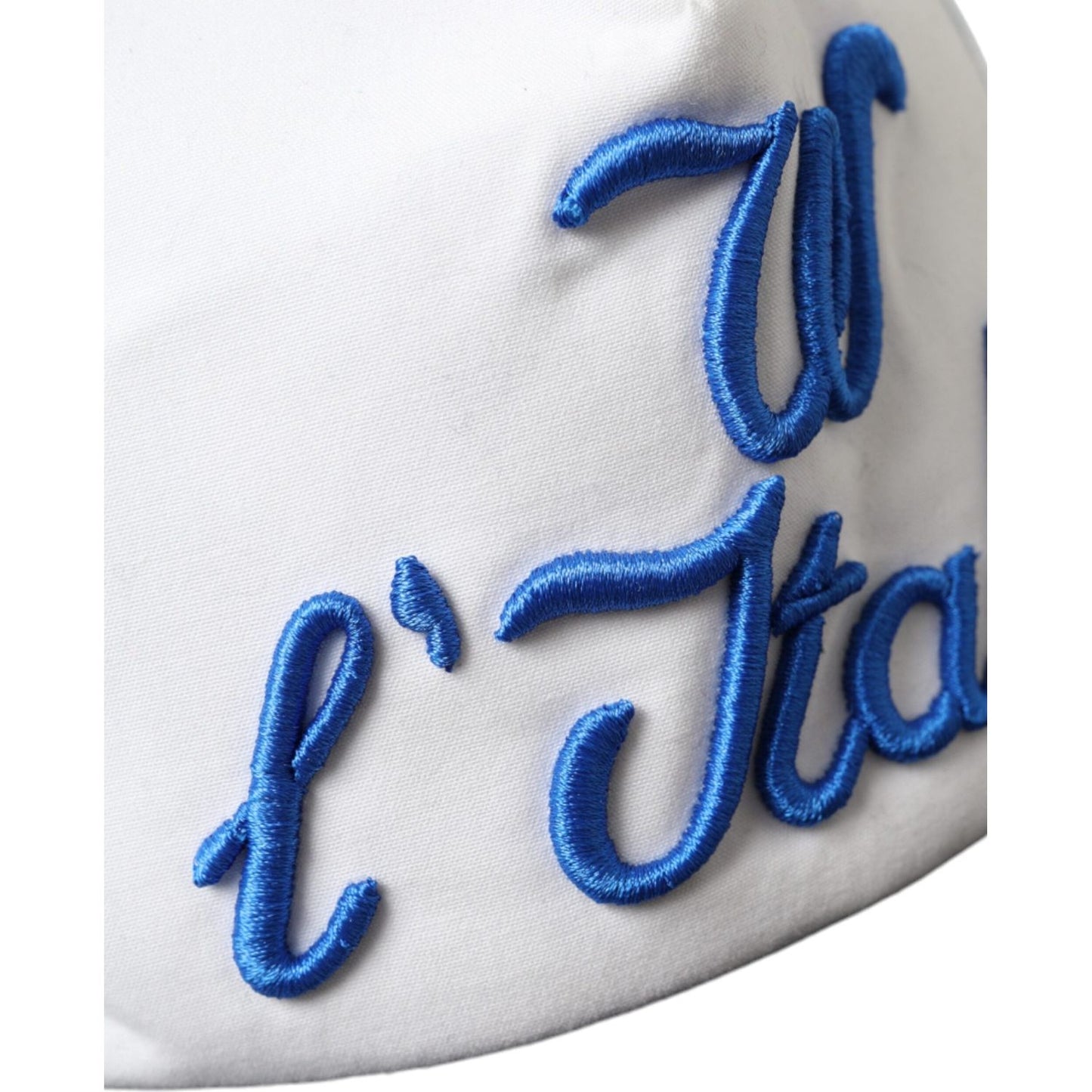 Dolce & Gabbana Blue White Black Italia Mesh Baseball Hat HAT9514-57