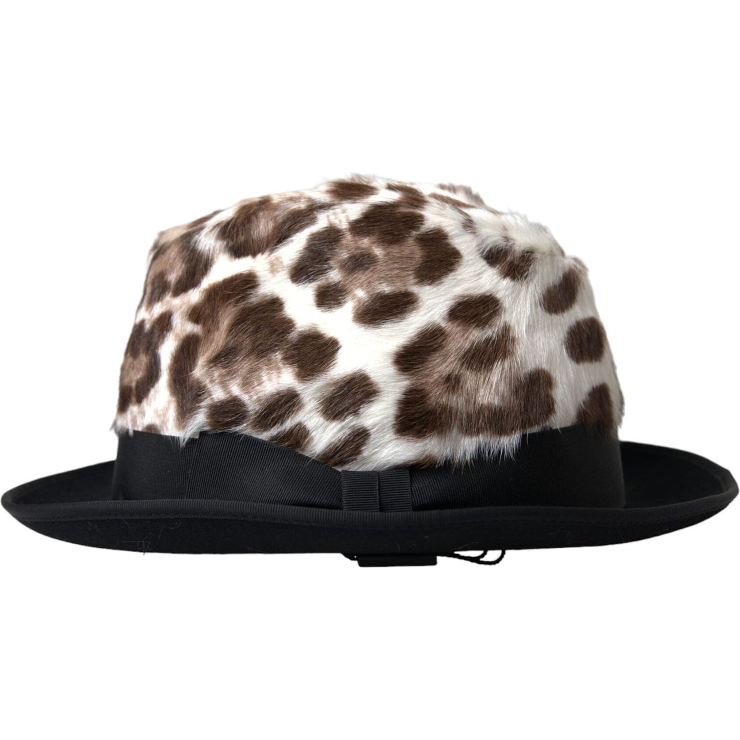 Dolce & Gabbana Multicolor Leopard Women Fedora Hat HAT9580-58