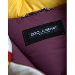 Dolce & Gabbana Multicolor Windbreaker Puffer Jacket Men JKT3827-52