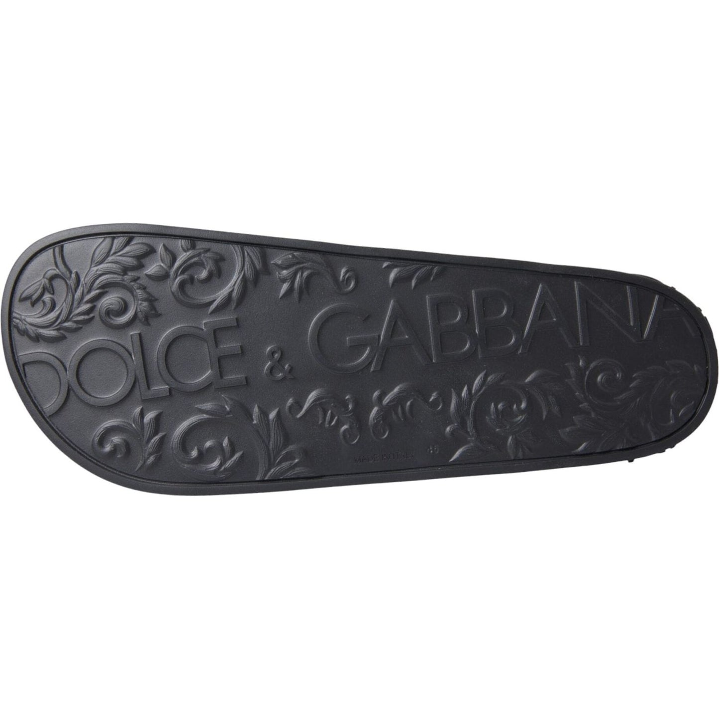 Dolce & Gabbana Multicolor Camouflage Leather Beachwear Men Shoes