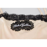 Dolce & Gabbana Beige Lace Spaghetti Logo Embroidery Top TSH82990-42