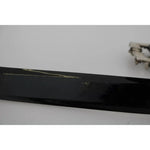 Dolce & Gabbana Black Shiny Leather Crystal Logo Buckle Belt BEL60869-65