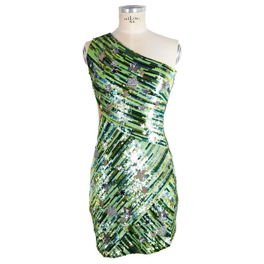 Elisabetta Franchi Green Polyamide Women Dress