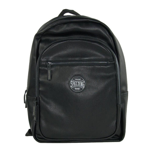 A.G. Spalding & Bros Black Polyethylene Men Backpack AGSPBR-748