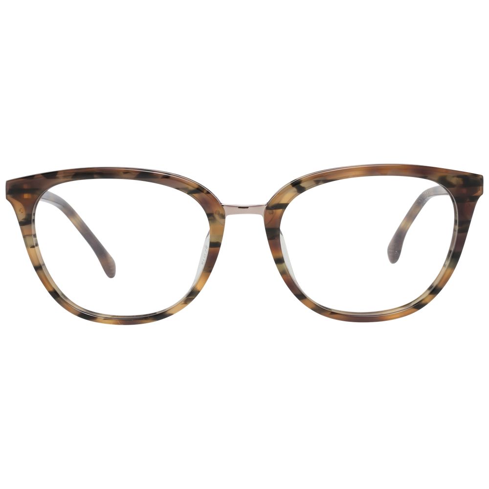 Lozza Multicolor Unisex Glasses Frame, full-rim plastic design, featuring a multicolor pattern and dimensions 52-18-135.