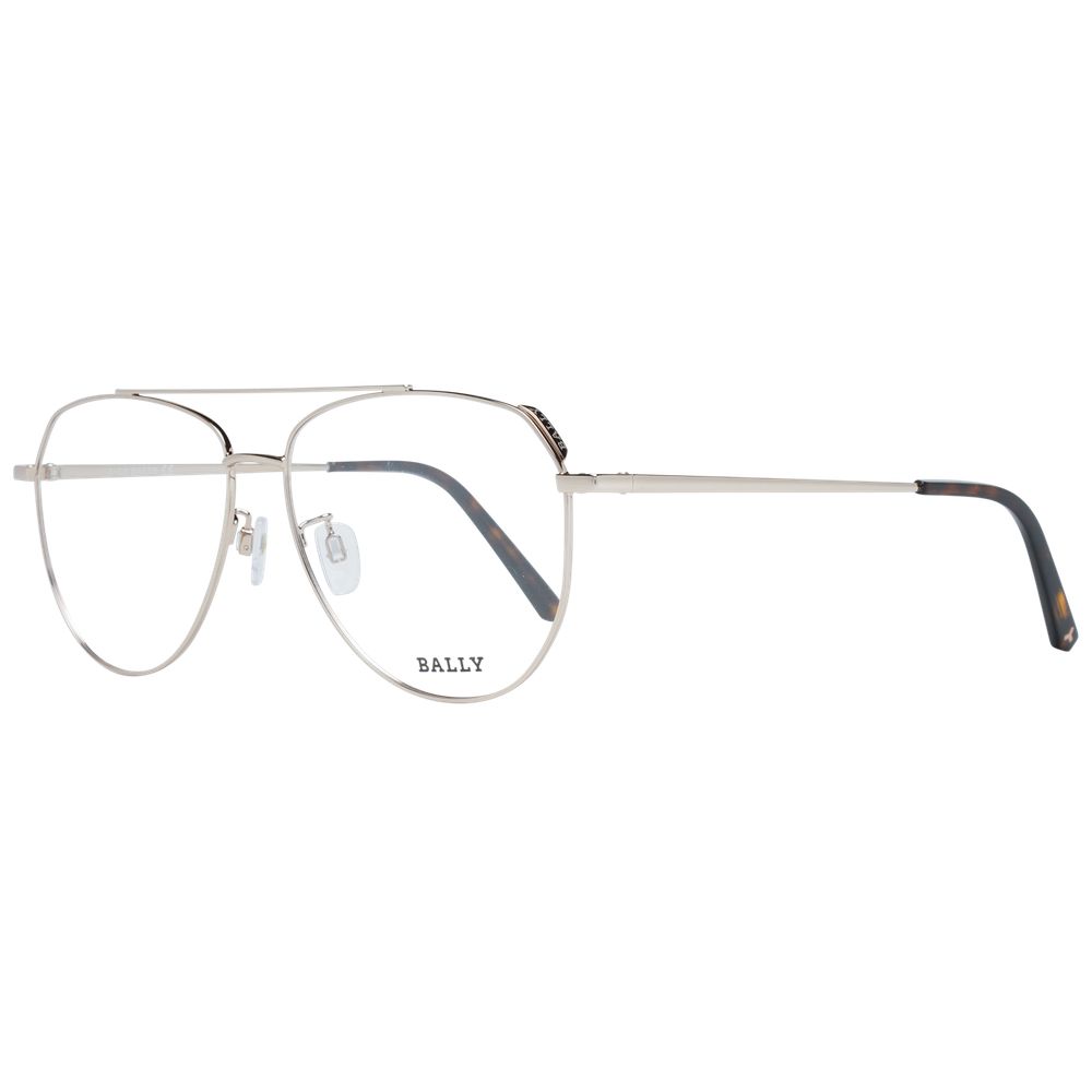 Bally Rose Gold Metal Glasses (Frames)