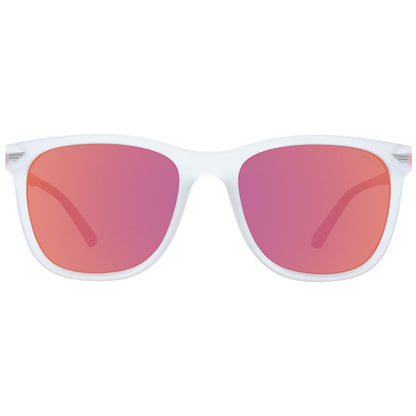 Police Transparent Plastic Sunglasses