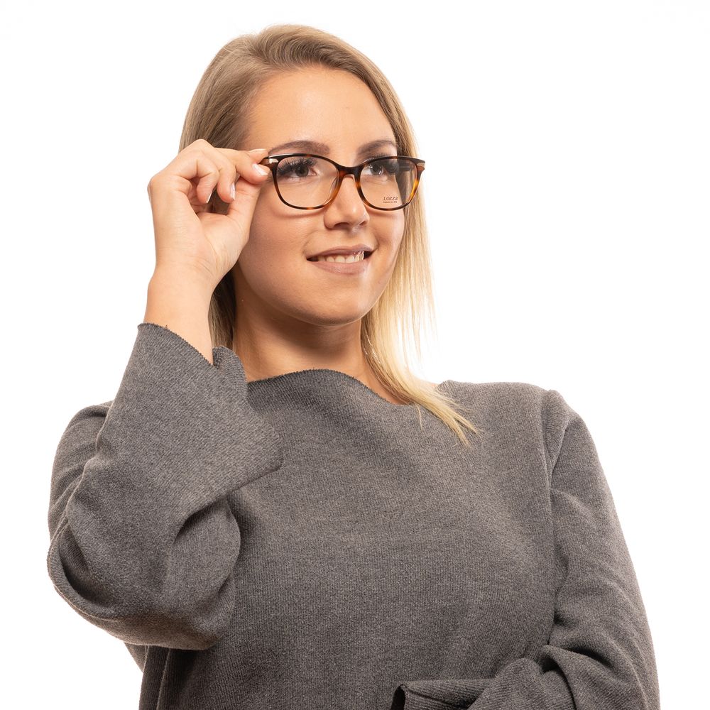 Lozza Brown Plastic Glasses (Frames)