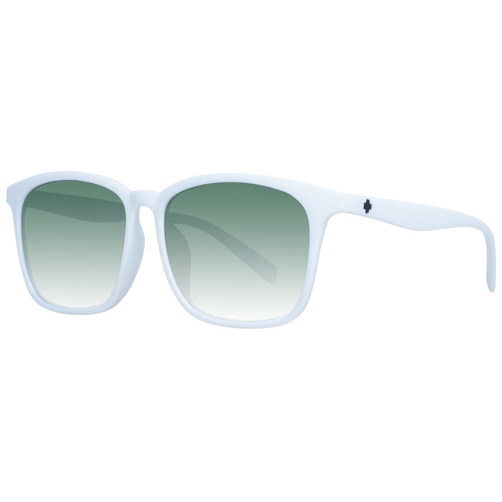 Spy White Plastic Sunglasses