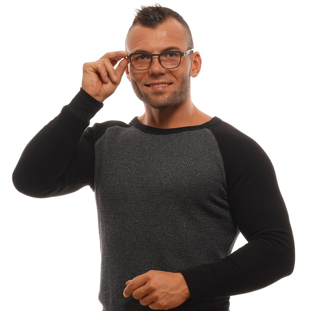 Ermenegildo Zegna Gray Men Glasses Frame
