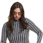 Web Rose Gold Women Sunglass