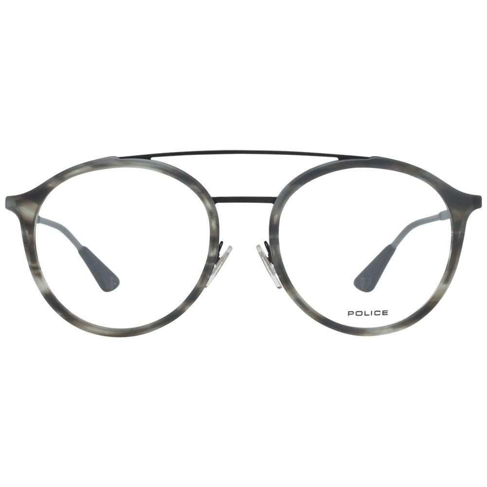 Police Gray Metal & Plastic Glasses (Frames)