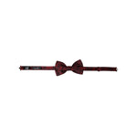 Dolce & Gabbana Red Silk Floral Adjustable Neck Men Bow Tie FT3938