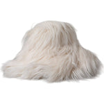 Dolce & Gabbana Off White Acrylic Fur Womens Bucket Hat HAT9561-57