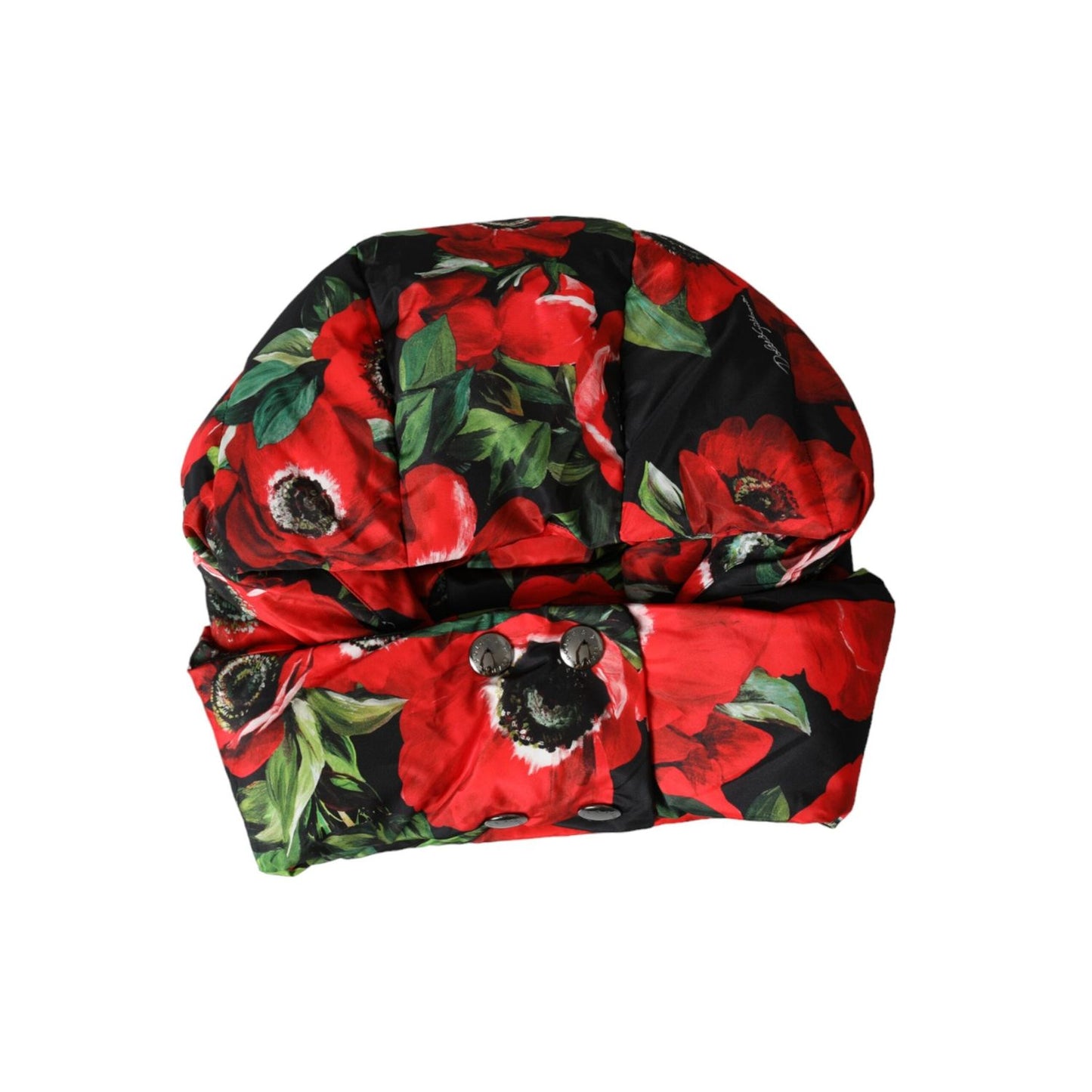 Dolce & Gabbana Multicolor Anemone Whole Head Wrap Hat HAT9629