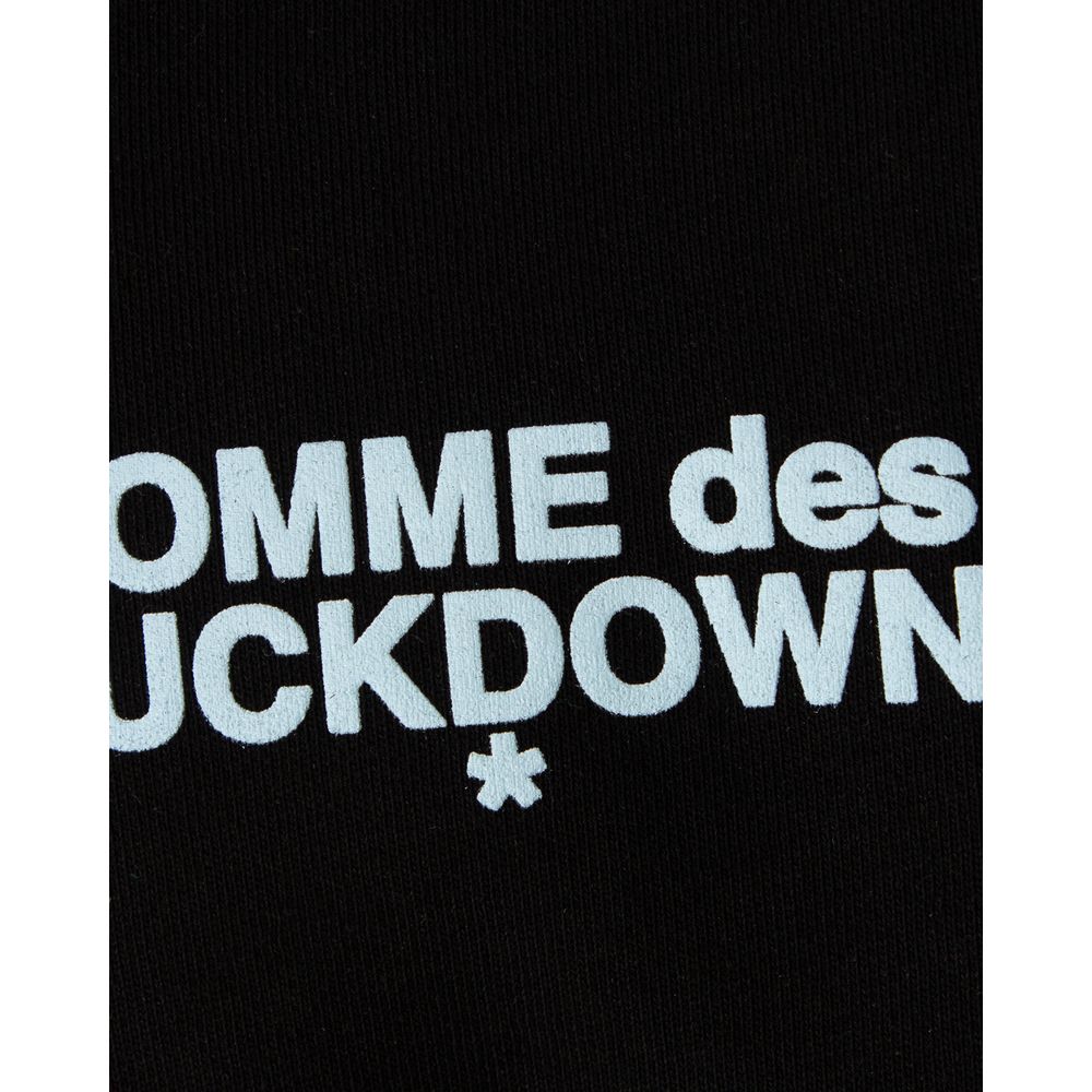 Comme Des Fuckdown Black Cotton Sweatshirt