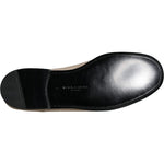 Dolce & Gabbana Beige Leather Logo Plaque Slip On Men Loafers Shoes MV6116-43