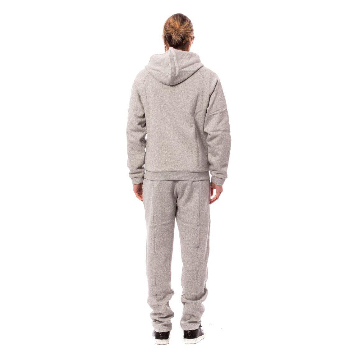 Billionaire Italian Couture Gray Cotton Hooded Sweatsuit TSH1602-5
