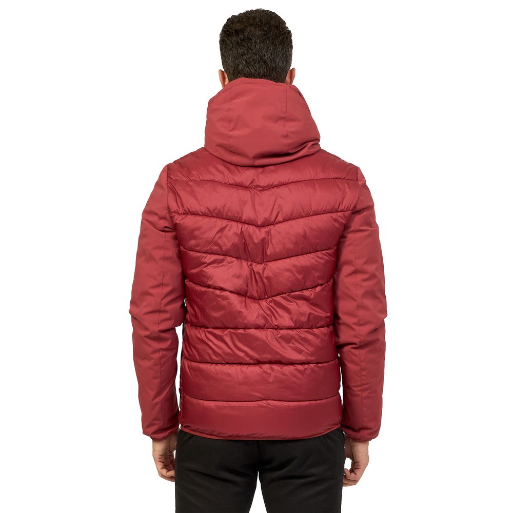 Yes Zee Red Nylon Men Jacket