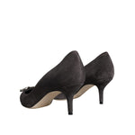 Dolce & Gabbana Gray Amore Suede Bellucci Heels Pumps Shoes